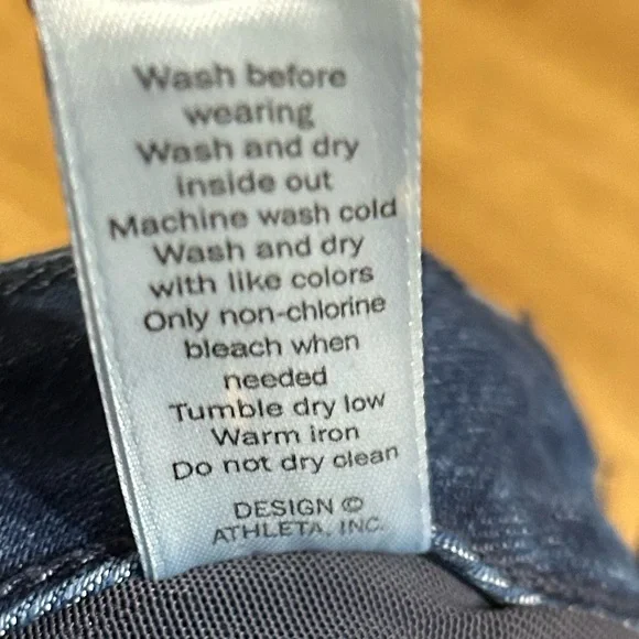 Athleta Sculptek Skinny Jeans Size 6 Mid Rise Dark Wash 29 x 28 338322
X - Picture 8 of 13